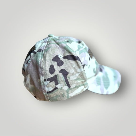 Massachusetts Army National Guard Camo Baseball Cap Hat - Picture 3 of 16